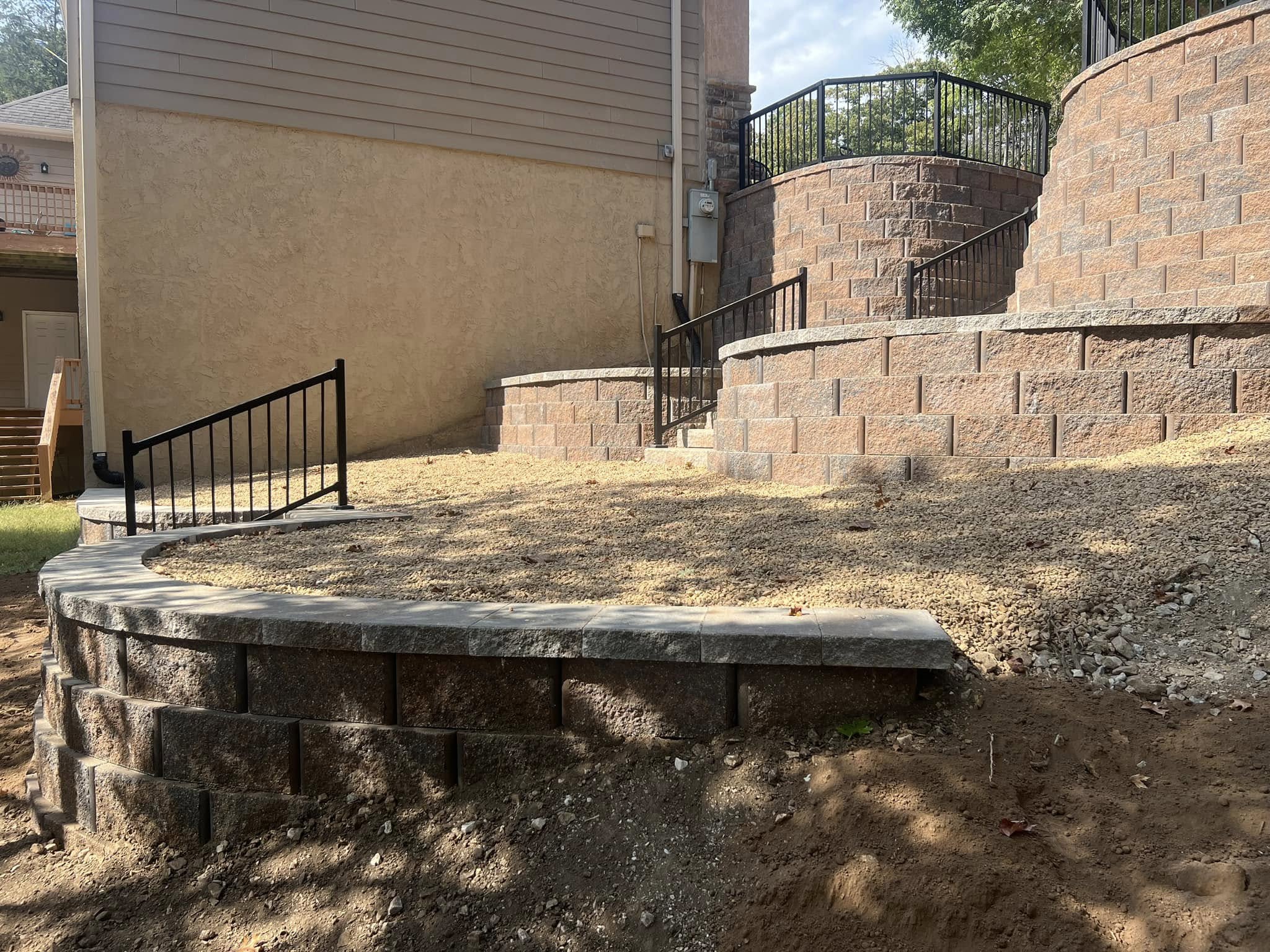 Concrete & Paver Entryway