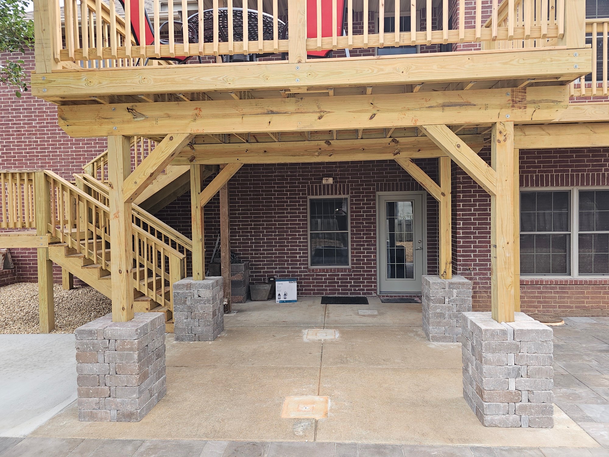 Pergola & Fire Pit Overview
